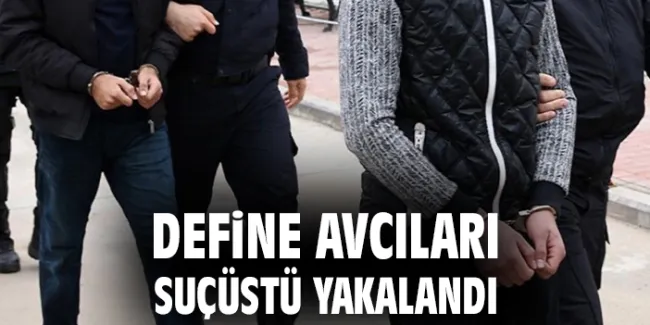 Kaçak Kazı Operasyonunda 4 Şüpheli Yakalandı