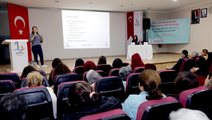 Bayraklı’da farkındalık semineri