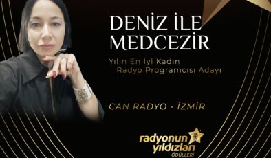 Medcezir Deniz, Yılın En İyi Kadın Radyo Programcısı Ödülüne Aday!