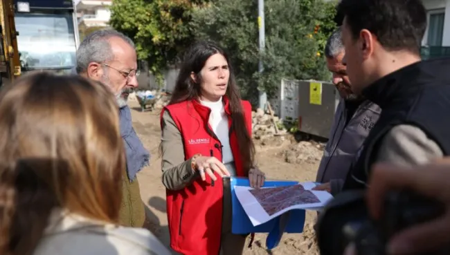 Başkan Denizli, “Doğal gaz hattının 2,5 kilometrelik ilk etabı tamamlandı” 