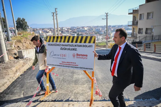 Başkan Eşki’den ulaşıma estetik dokunuş