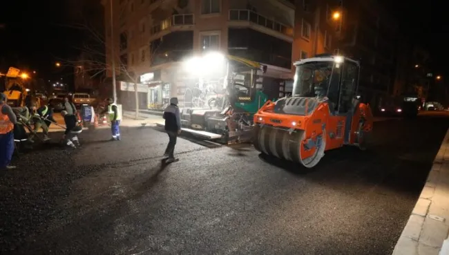 Menderes’te Gece Mesaisi