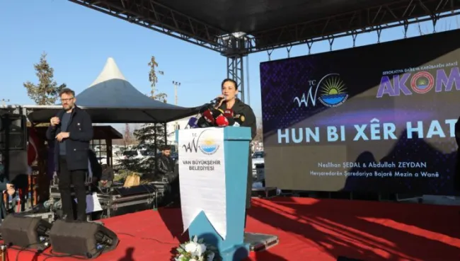 Başkan Ceritoğlu Sengel, Van’da AKOM açılışına katıldı