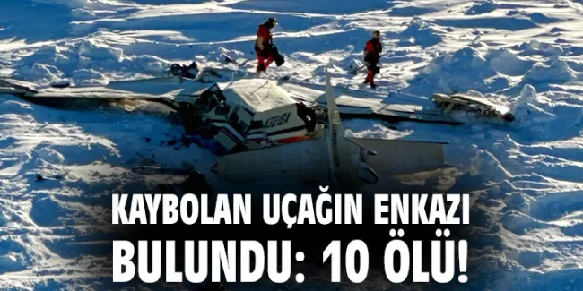 Alaska’da Kayıp Uçak Kazası: 10 Kişi Hayatını Kaybetti