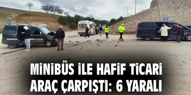 İnegöl’de Altgeçitte Kaza: 6 Yaralı!