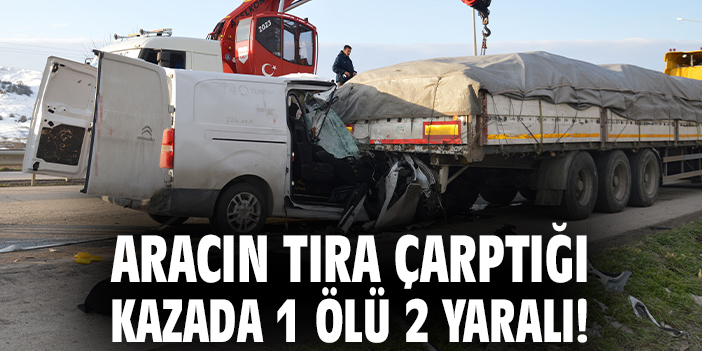 Havza’da Trafik Kazası: Bir Ölü, İki Yaralı!