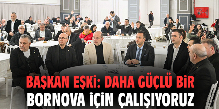 Başkan Eşki Esnafa Destek Vaat Etti!