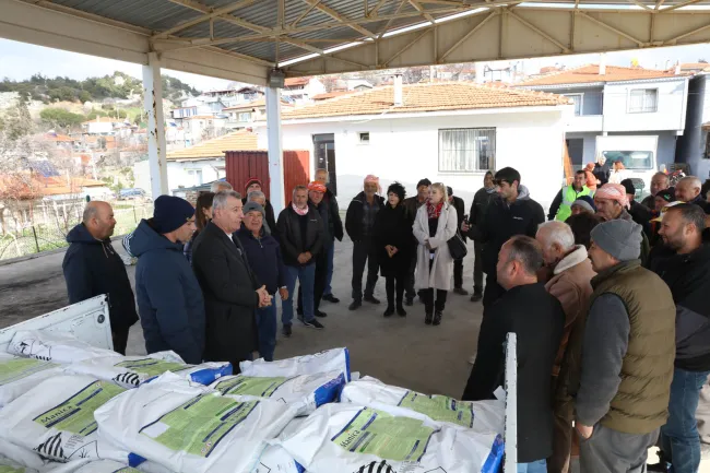 Güzelbahçe Belediyesi’nden Çiftçilere Can Suyu‘Toprak Ekenin, Su Kullananındır’