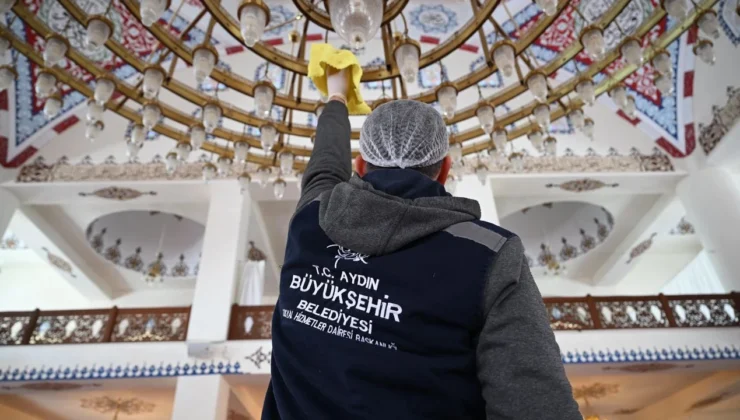 Aydın’da Camiler Ramazan’a Hijyenik Hazırlanıyor!