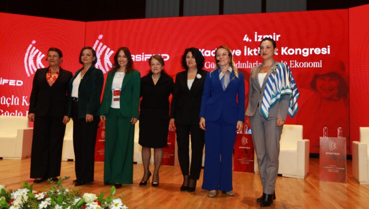 Başkan Sengel’den İzmir Kadın ve İktisat Kongresi’nde mücadele vurgusu