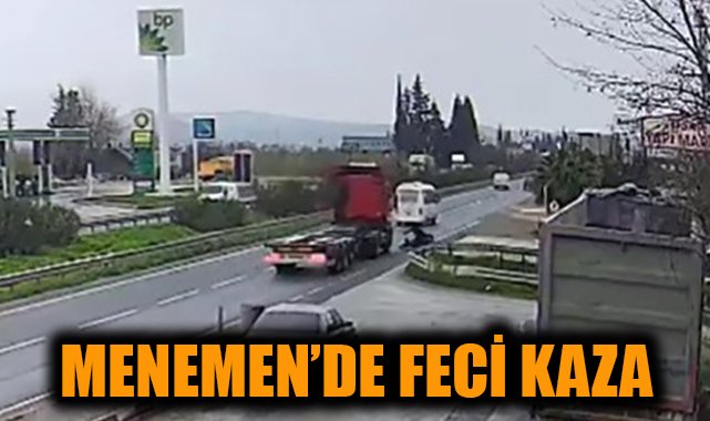 Menemen’de Motosiklet Kazası: 14 Yaşında Hayatını Kaybetti