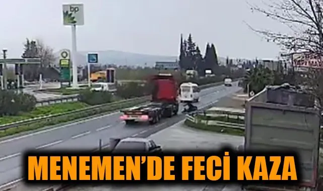 Menemen’de Motosiklet Kazası: 14 Yaşında Hayatını Kaybetti