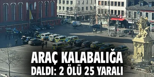 Almanya’da SUV’la Kalabalığa Dalma Dehşeti!