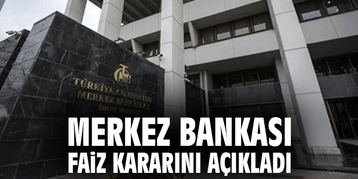 Merkez Bankası’ndan Faiz İndirimi Kararı!