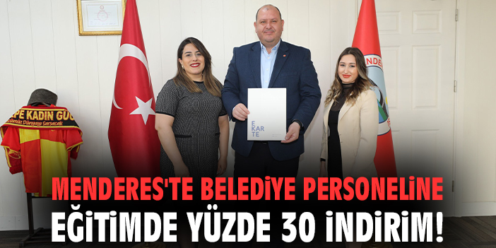 Menderes’ten Eğitimde Fırsat Eşitliği Hamlesi!