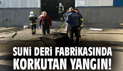 Çerkezköy’de Fabrikada Yangın Panic Yarattı!