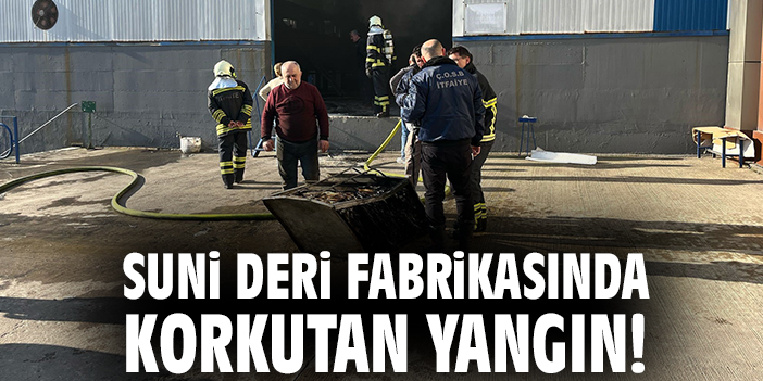 Çerkezköy’de Fabrikada Yangın Panic Yarattı!