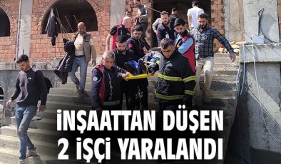 Nusaybin’de İnşaatta İşçi İskelesi Çöktü!