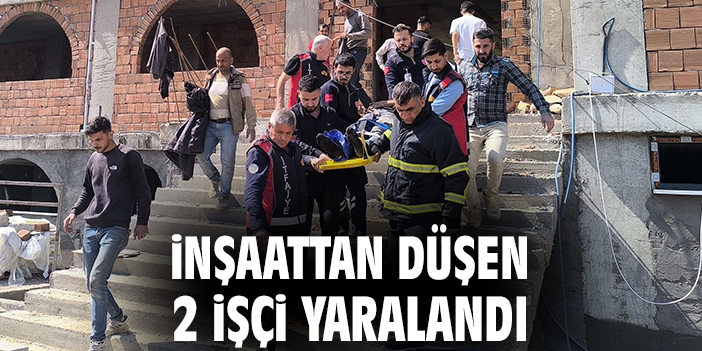 Nusaybin’de İnşaatta İşçi İskelesi Çöktü!