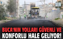 Buca’da Yol Düzenleme Çalışmaları Hız Kazandı!