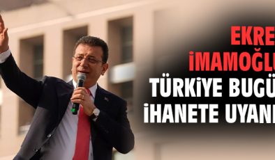 İmamoğlu: Yargısız infaza karşı hak mücadelesi!