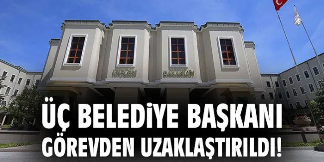 İmamoğlu ve İki İsim Görevden Alındı!