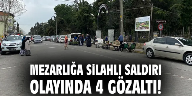 Mezarlıkta Bayram Ziyaretine Silahlı Saldırı!