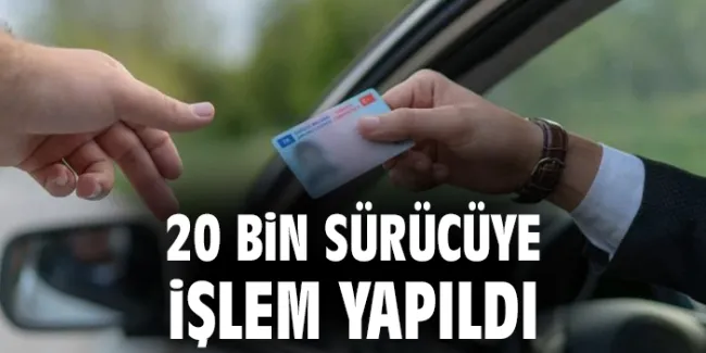 Bayramda 20 Bin Hız İhlali, Denetim KayıtAltında!