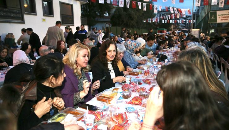 Karşıyaka’da iftar dayanışması