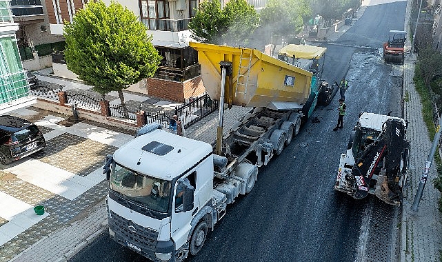 Buca’da Yol Düzenleme Çalışmaları Hız Kazandı!