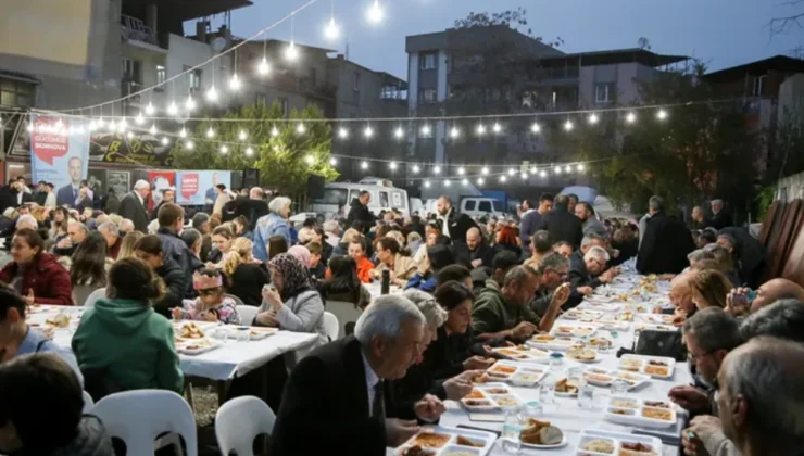 Bornova’da Ramazan İftarında Dayanışma Rüzgarı!