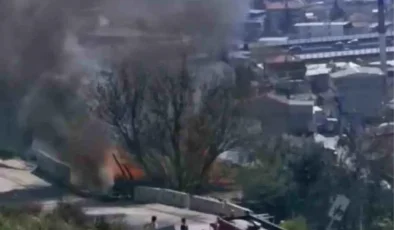 İzmir’de Gecekonduda Yangın: Paniğe Neden Oldu!