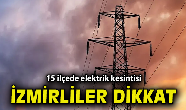 İzmir’de Elektrik Kesintisi: 20 Mart Detayları!