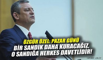 Özgür Özel: 23 Mart Demokrasi Direnişinin Günüdür