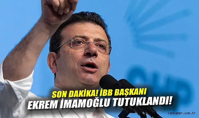İmamoğlu’nun İfadeleri Sona Erdi, Tutuklandı!