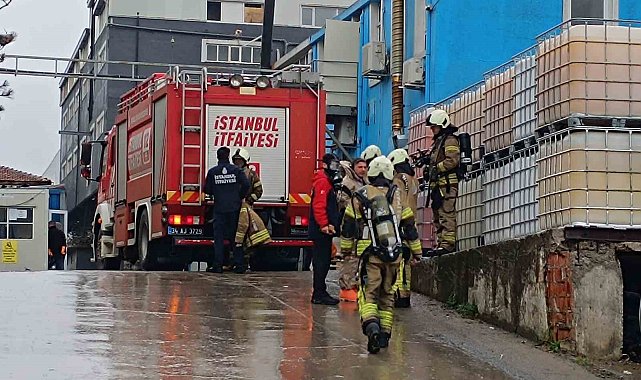 Tuzla’daki Fabrikada Kimyasal Sızıntı Alarmı!