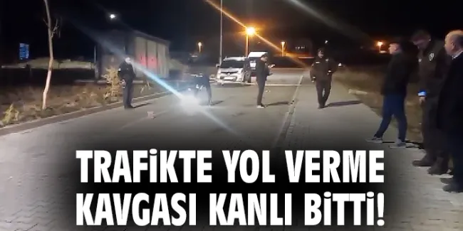 Trafik Tartışması Kanlı Sona Erdi: 1 Yaralı!