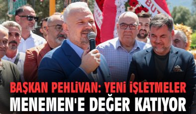 Başkan Pehlivan, Yeni İşletmeyi Kutladı!