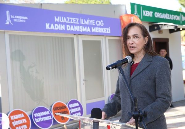 Karşıyaka’nın ikinci ‘Kadın Danışma Merkezi’ hizmete açıldı!