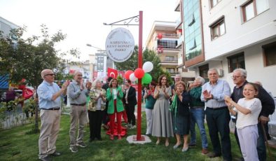 Karşıyaka Kent Konseyi Parkı’na coşkulu açılış