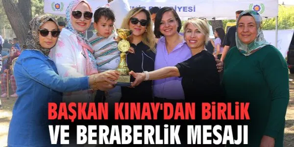 Başkan Kınay, Piknikte Dayanışma Mesajı Verdi