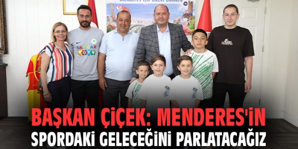 Başkan Çiçek’ten Genç Sporlara Destek Ziyareti