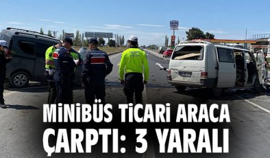 Aksaray’da Trafik Kazası: 3 Yaralı!