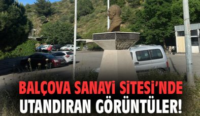 Balçova’da Bayrak ve Büst Üzücü Durumda!