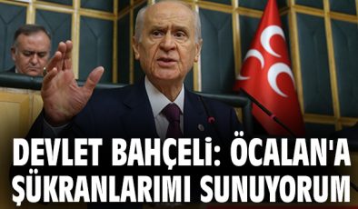 Bahçeli’den Tarihi Açıklama: PKK Feshi!