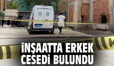 Karatay’da İnşaattan Kötü Koku, Ceset Bulundu!