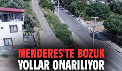 Menderes’te Yol Çalışmaları Hız Kesmeden Devam Ediyor!