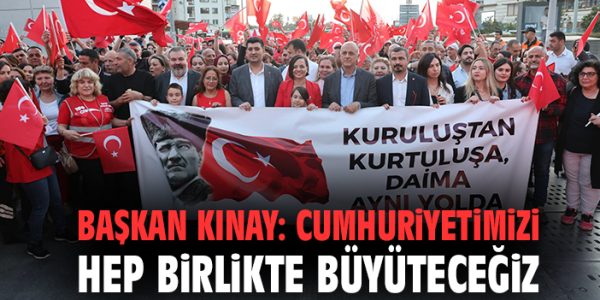 Karabağlar’da Coşkulu 19 Mayıs Yürüyüşü Gerçekleşti!