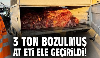 Yüreğir’de 3 Ton Mühürsüz Bozuk Et Ele Ge geçirildi!