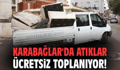 Karabağlar’da Atık Toplama Hizmeti Hız Kazandı!